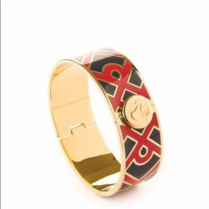 Spartina Cuff Bracelet - Navy, Gold, Orange